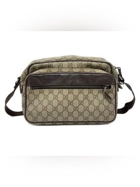 Gucci GG Supreme Canvas Crossbody Messenger Bag